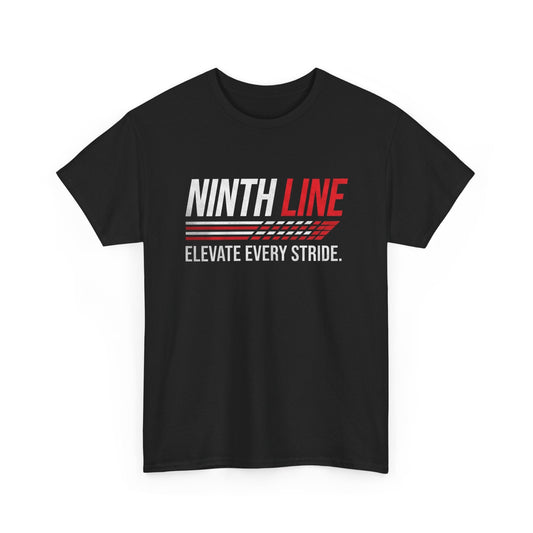 Black Ninth Line Signature T-shirt- Street wear graphic Tee - Ninth Line