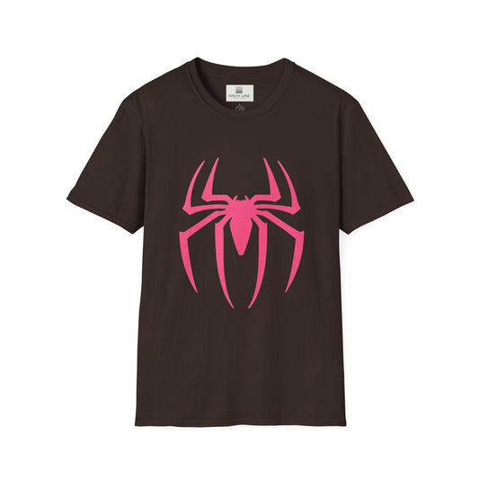 Dark Chocolate spiderman-graphic-oversized-t-shirt - Ninth Line