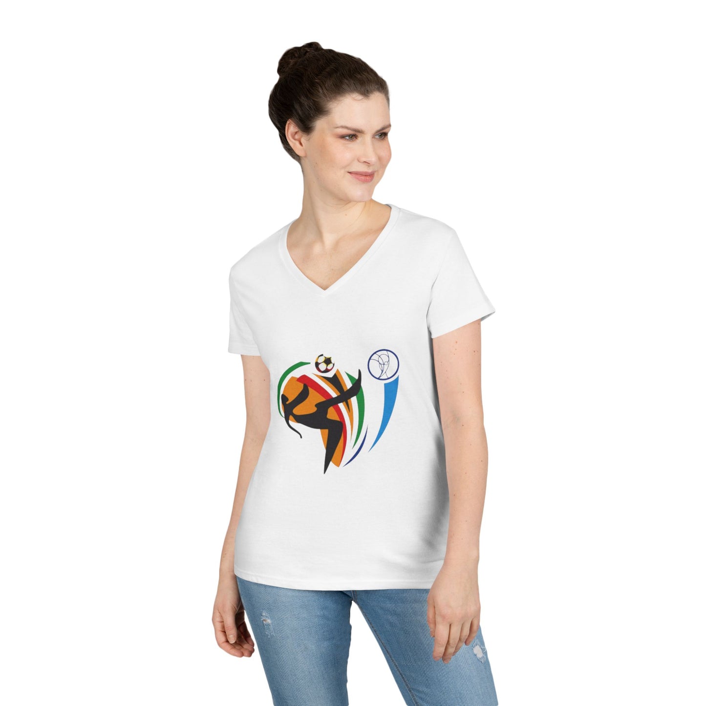 Ladies' V-Neck T-Shirt
