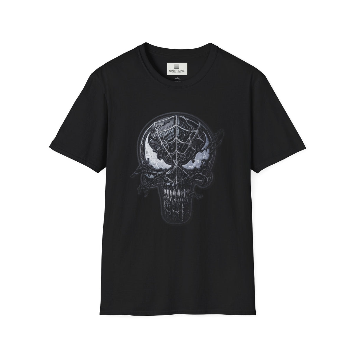 Black Spiderman Graphic tee — Black spiderman shirt - Ninth Line