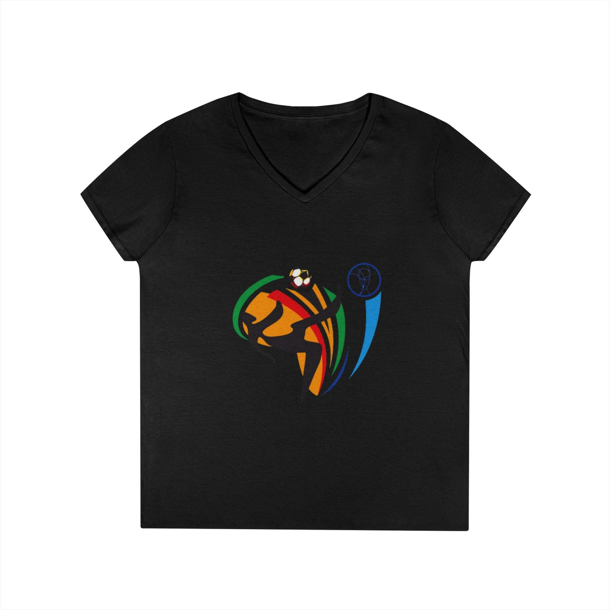 Black Front USA FIFA Overhead Kick Graphic Tee | Vintage Retro Soccer Streetwear Shirt - Ninth Line