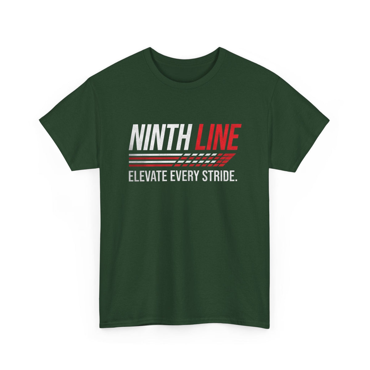 Green Ninth Line Signature T-shirt- Street wear graphic Tee - Ninth Line
