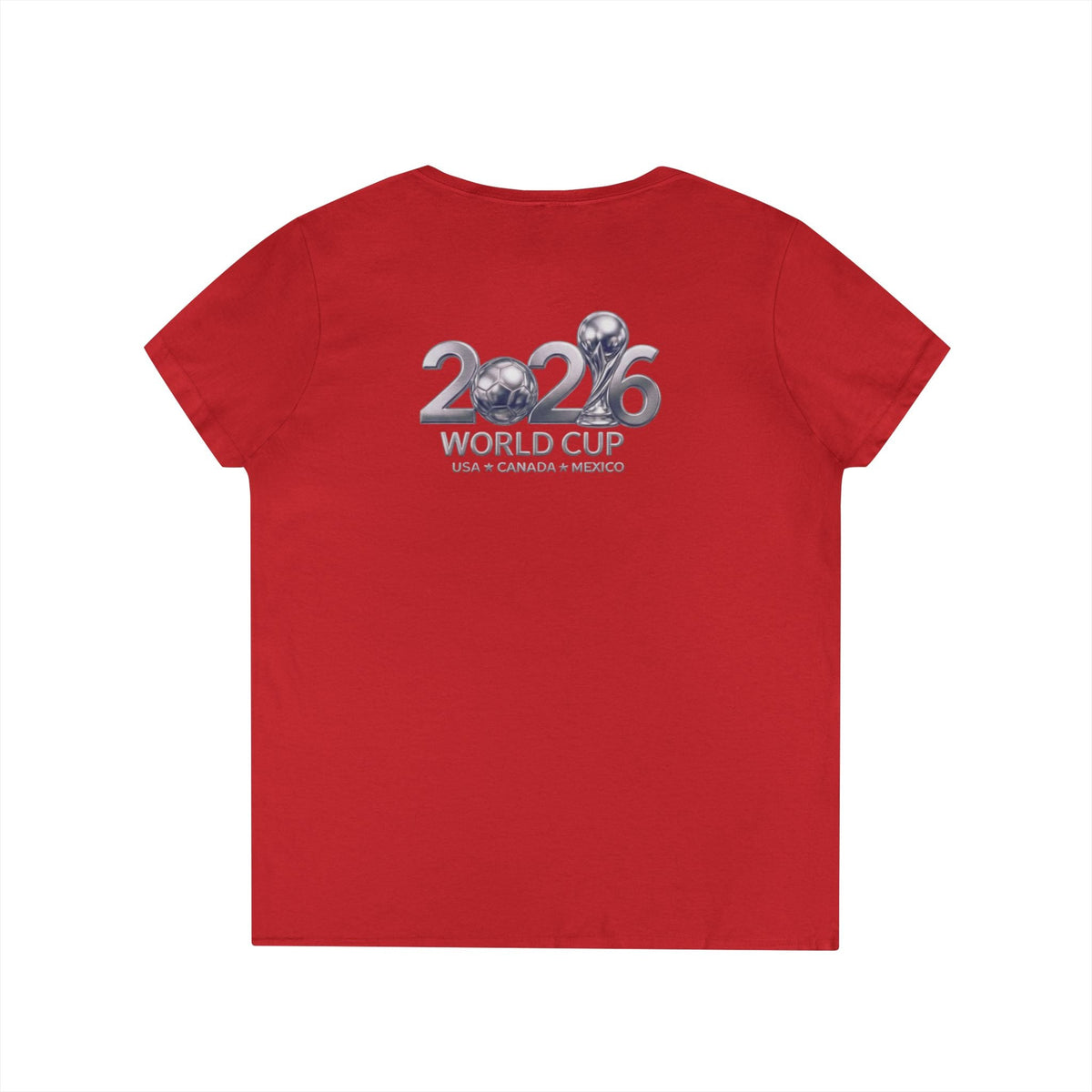 Red back USA FIFA Overhead Kick Graphic Tee | Vintage Retro Soccer Streetwear Shirt - Ninth Line