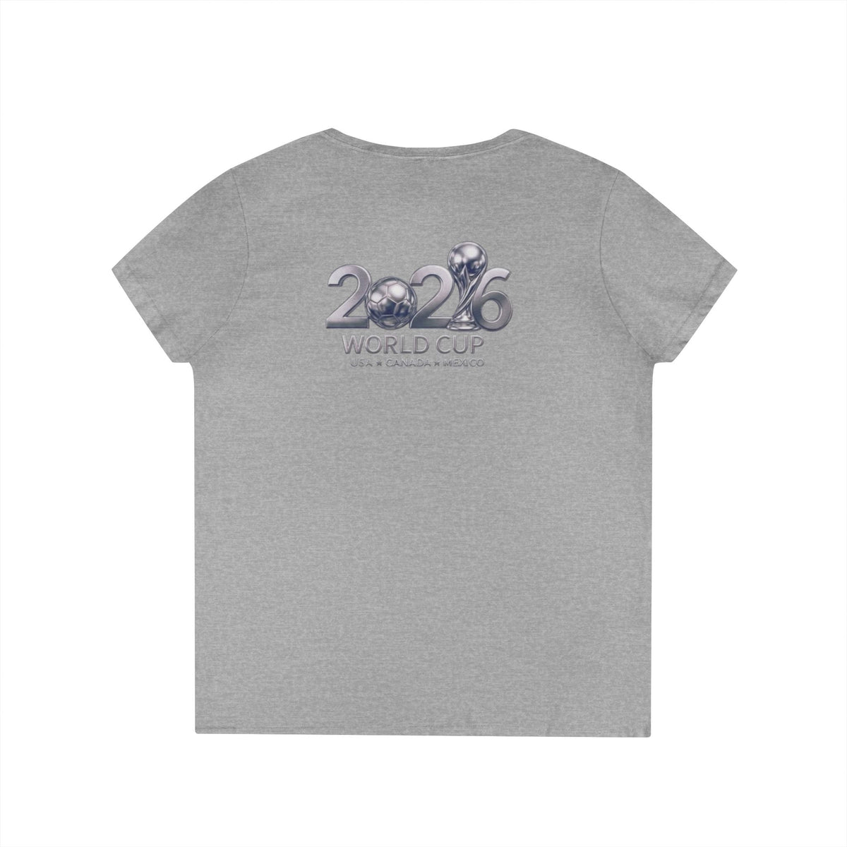 Sports grey back USA FIFA Overhead Kick Graphic Tee | Vintage Retro Soccer Streetwear Shirt - Ninth Line