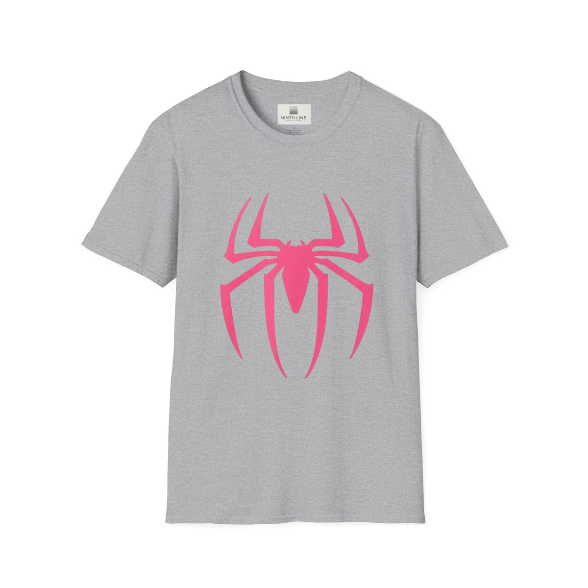 Sports grey spiderman-graphic-oversized-t-shirt - Ninth Line