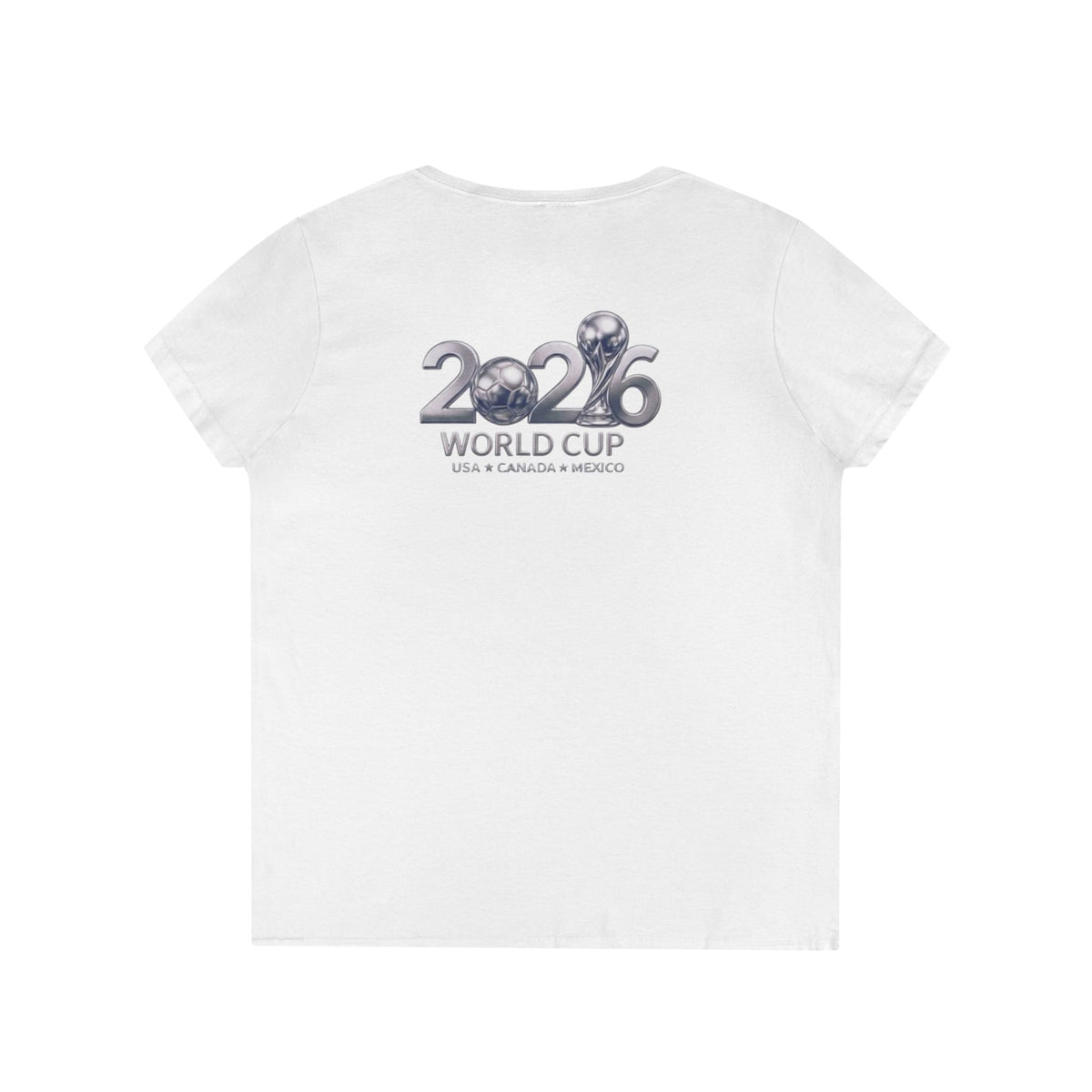 White Back USA FIFA Overhead Kick Graphic Tee | Vintage Retro Soccer Streetwear Shirt - Ninth Line