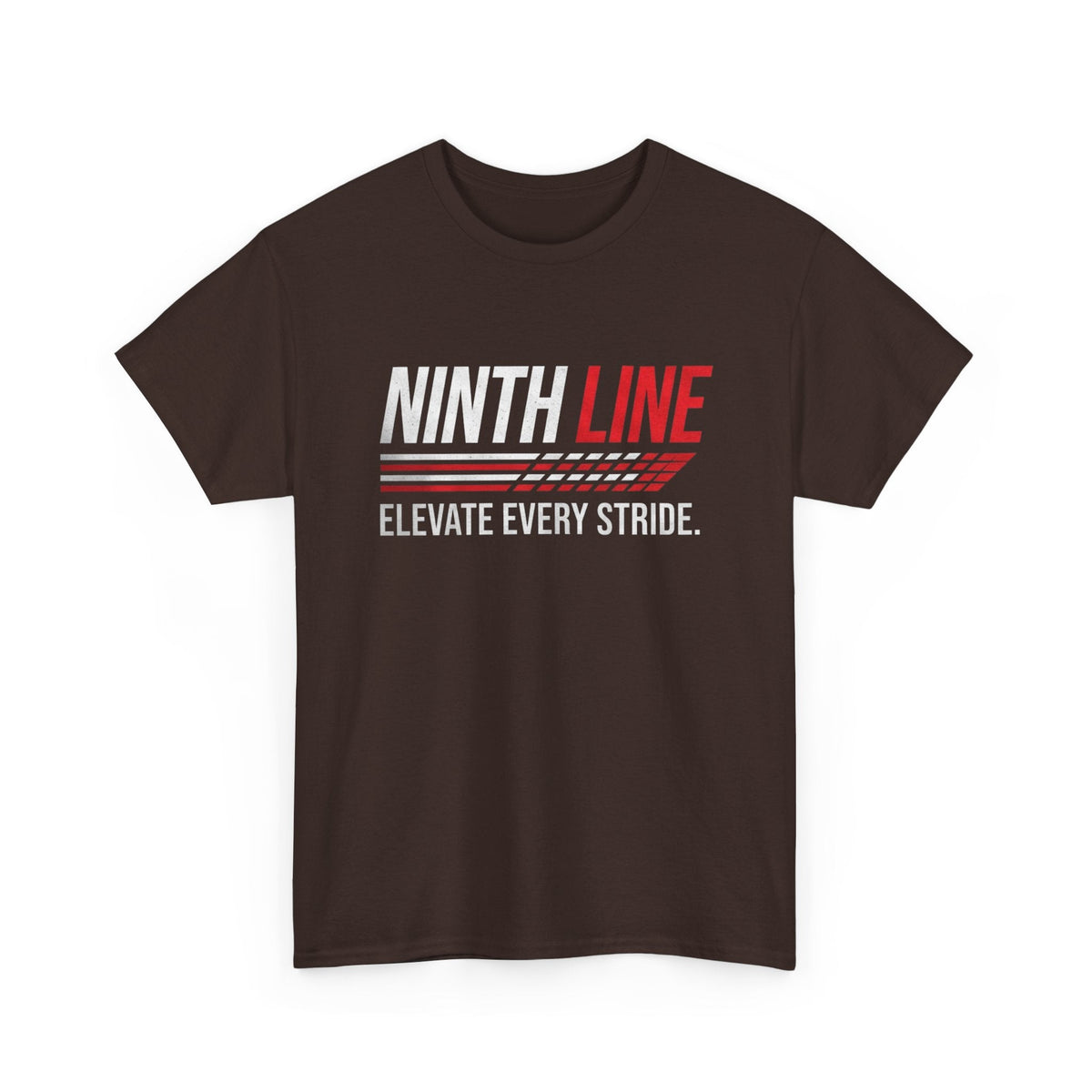 maroon Ninth Line Signature T-shirt- Street wear graphic Tee - Ninth Line