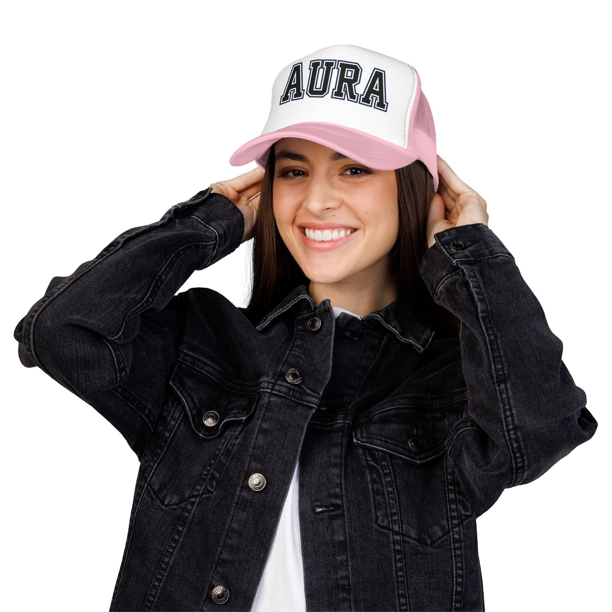 Vintage Trucker Hat — Structured Foam Snapback Cap with Mesh Back - Ninth Line