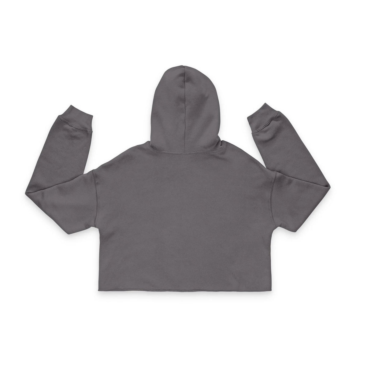 Women's Cropped Hoodie — Soft Cotton Blend Pullover with Raw Hem - Ninth Line